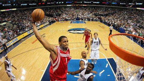 La ex estrella de la NBA Tracy Mcgrady fue 7 veces elegido para el All-Star Game.