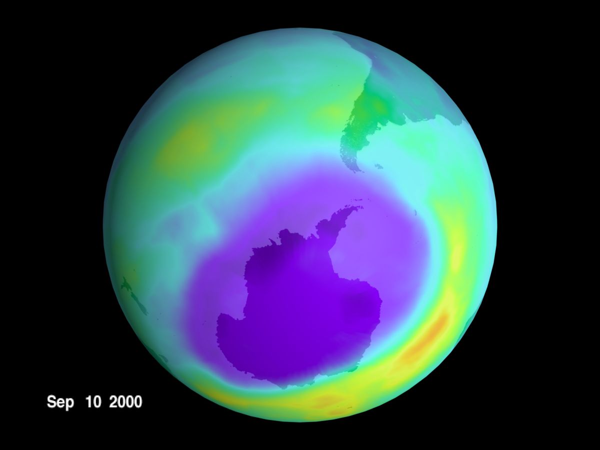 VIDEO: NASA shows how much the hole in the ozone layer has grown in Antarctica this 2021