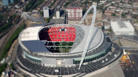 La candidatura del Reino Unido tiene al estadio de Wembley para albergar la final del Mundial 2030.