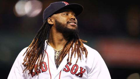 Hanley Ramírez jugó en Boston en 2018