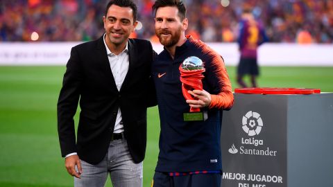 Messi confía que Xavi pueda tener un buen desempeño en el conjunto azulgrana.