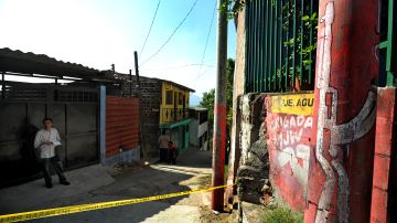 Imagen de archivo de un hecho de violencia en Cuscatancingo, El Salvador.