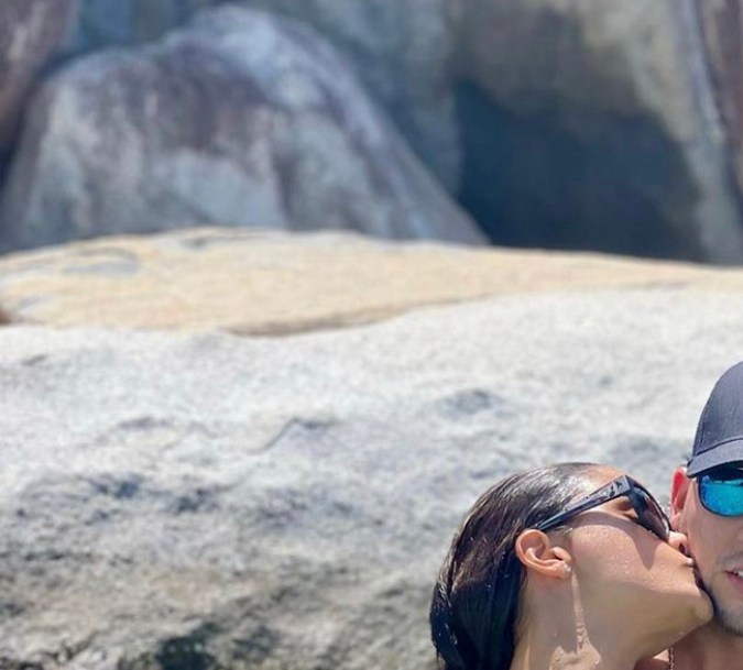 Clarissa Molina y su novio