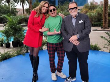 Lili Estefan, Oscar Petit y Raúl de Molina
