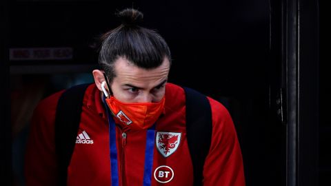 Gareth Bale con Gales.