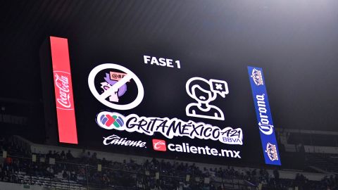 El grito homofóbico se hizo presente en el Cruz Azul Vs León. (Foto: Imago7)