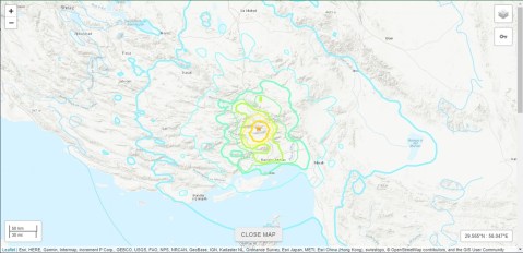 Los dos terremotos ocurrieron con poco tiempo de diferencia.
