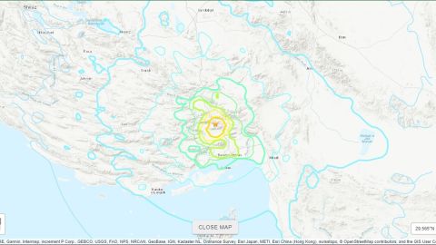 Los dos terremotos ocurrieron con poco tiempo de diferencia.