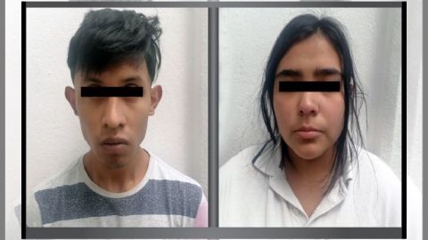 Julián Aldair “N” y Laisha Lesli “N”. Jovencitos son acusados de matar a su hijito de 9 meses a golpes; hay evidencias de maltrato.