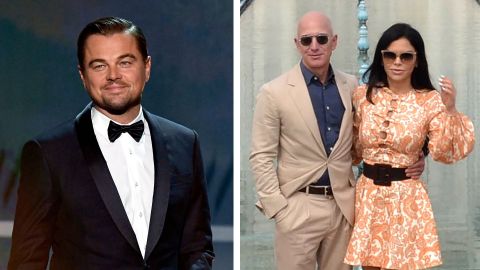 Leonardo DiCaprio / Jeff Bezos y su novia