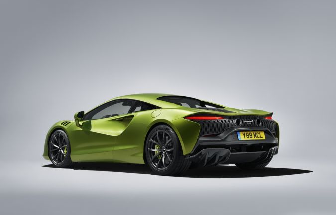 Foto lateral del McLaren Artura
