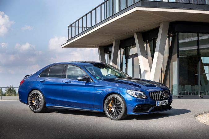 Foto lateral del Mercedes-Benz C Class