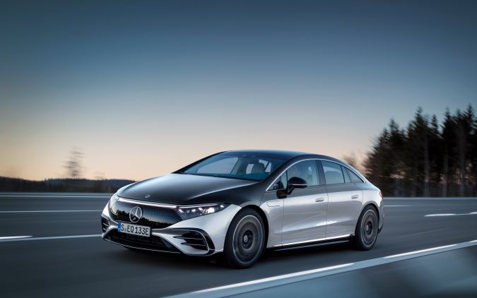 Foto del Mercedes-Benz EQS
