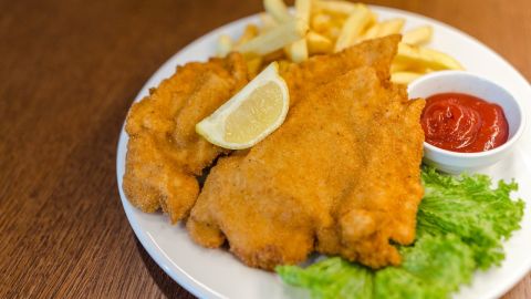 Milanesa de pollo