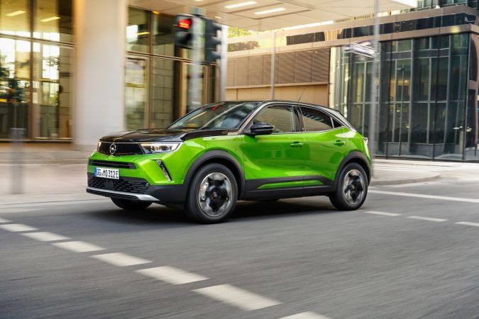 Foto lateral del Opel Mokka
