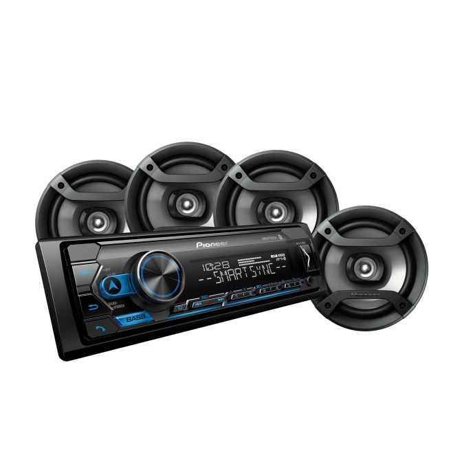Foto de un paquete de audio Pionner