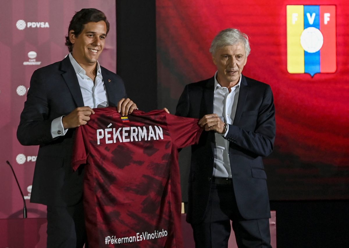 José Nestor Pekerman fue presentado como nuevo seleccionador de la Vinotinto.