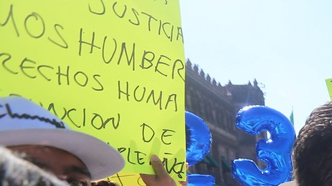 Marcha familia Octavio Ocaña.