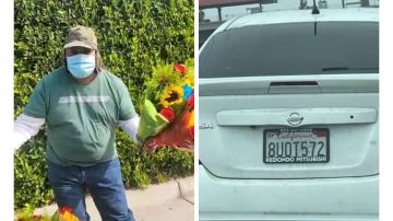 Ernesto Melgar, vendedor de flores es asaltado por segunda vez. (Cortesía)