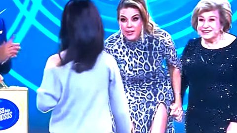 Alicia Machado vio cuando su hija ignoró a Roberto Romano en 'La Casa de los Famosos'.