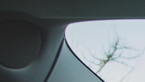 Foto del interior de un auto de Tesla