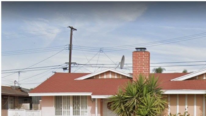 Así se ve desde afuera la casa que perteneció a Chalino Sánchez y aún es habitada por su familia (Google Maps)