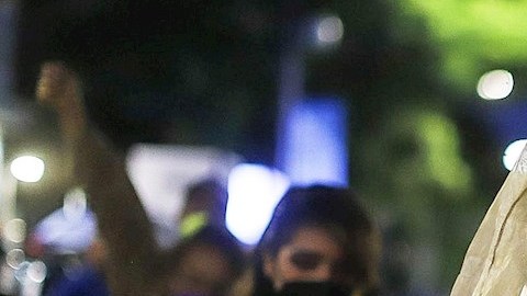 Catrinas piden justicia por los feminicidios.