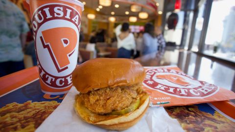 Hamburguesa de Popeyes