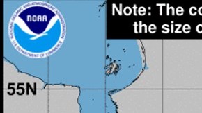 A pesar de convertirse en una tormenta tropical, no se prevé que Wanda toque tierra en ningún lado.