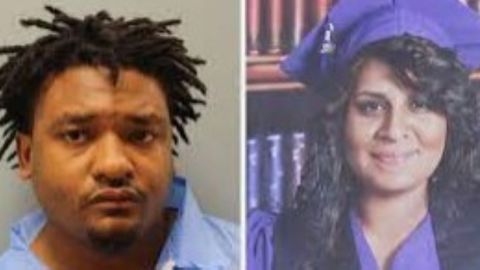 El sospechoso Dabreon Banks (izq) y la víctima Kimberly Hernández.