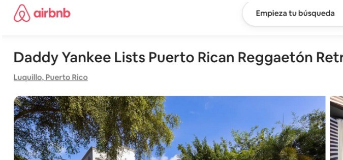 Daddy Yankee puso en alquiler su hermosa residencia en Luquillo, Puerto Rico  (Airbnb)
