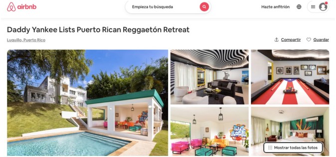 Daddy Yankee puso en alquiler su hermosa residencia en Luquillo, Puerto Rico (Airbnb)