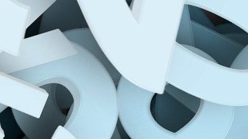 Imagen que recrea números apilados