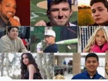 Las víctimas de la tragedia en Houston.