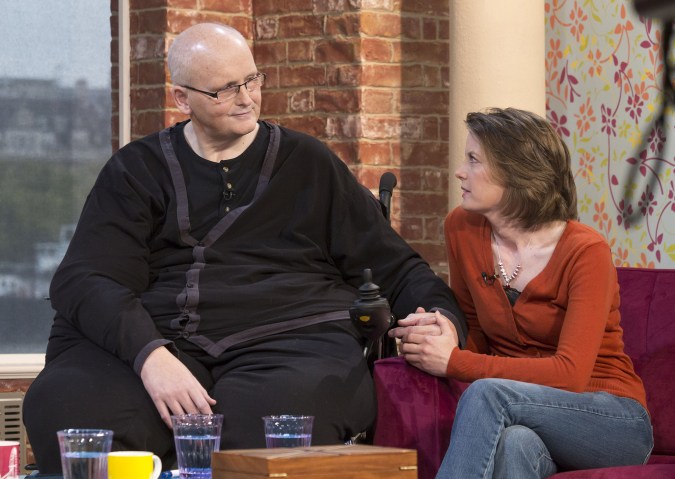 Paul Mason y su novia Rebecca Mountain en 2013 / Steve Meddle / Shutterstock