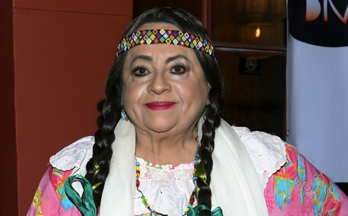 The actress Lucila Mariscal is hospitalized after suffering a spectacular fall