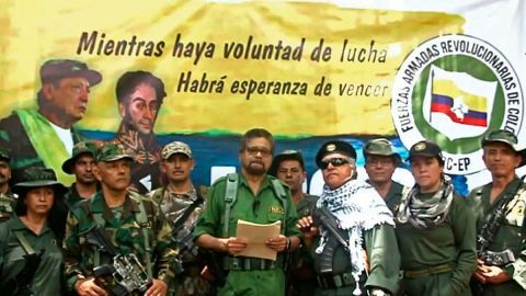 Iván Márquez, junto a Santrich y "El Paísa" anunciaron que retoman las armas en 2019.