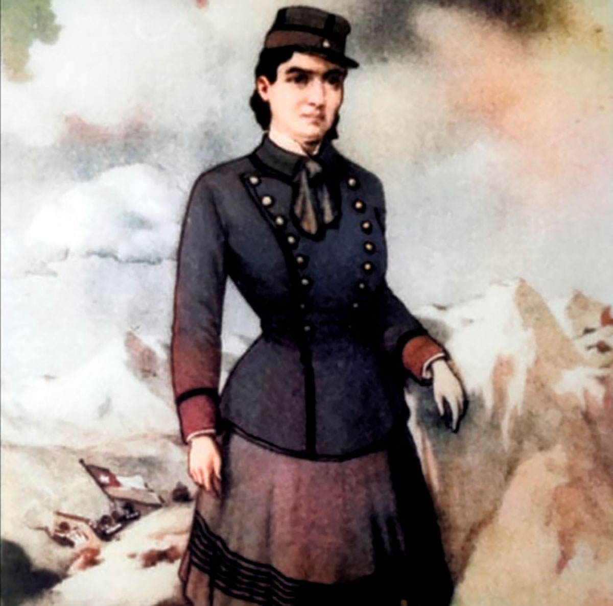 Candelaria Pérez (1810-1870) participó activamente en la guerra contra la Confederación Perú-Boliviana.