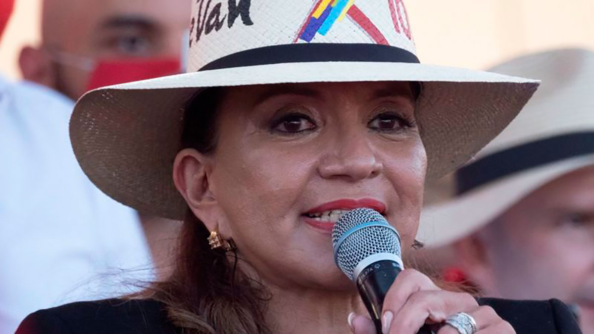 Xiomara Castro es la primera presidenta electa de Honduras.