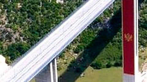 La Ruta de la Seda de China se ha extendido hasta los Balcanes, con este puente que se construye en Montenegro
