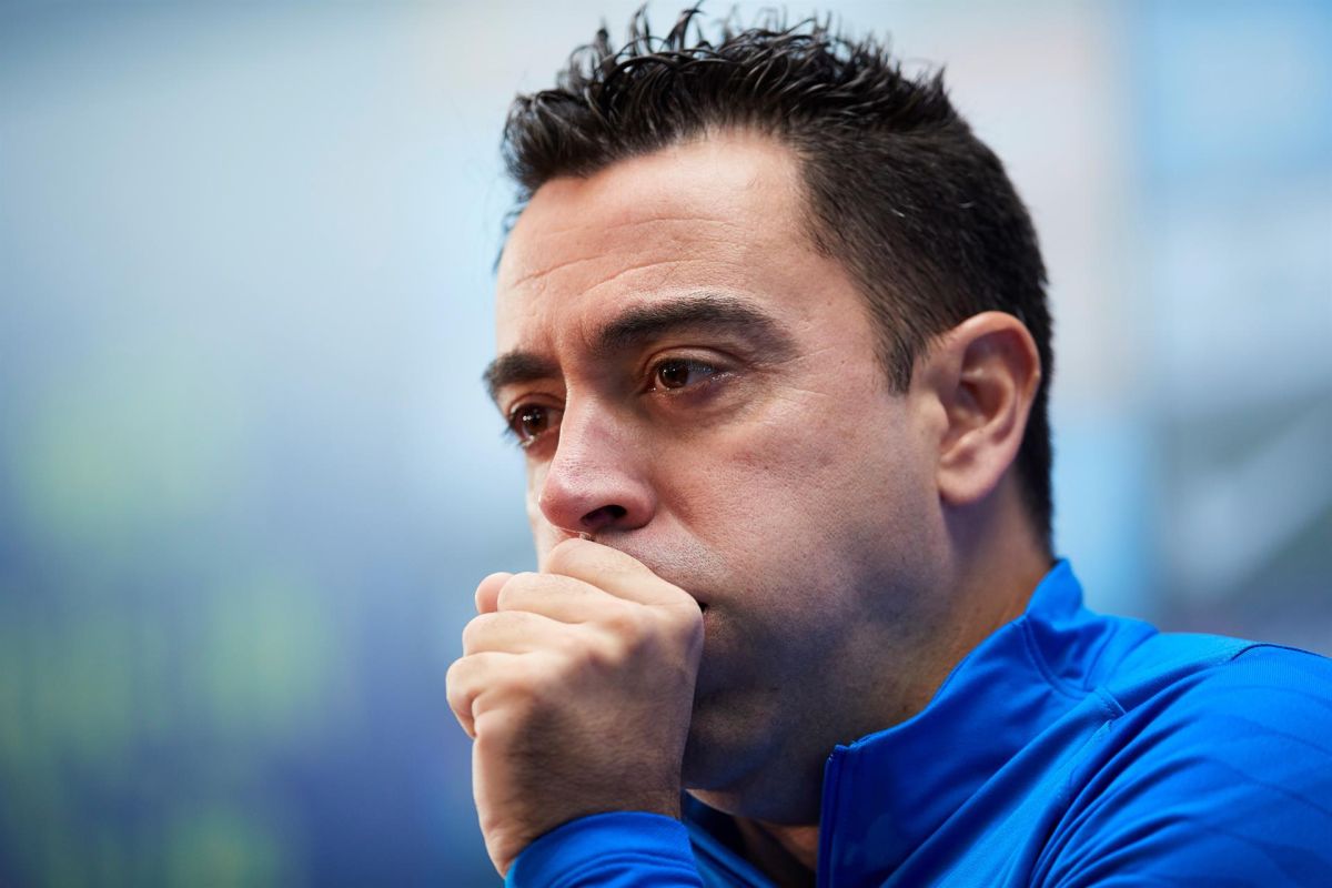 Xavi Hernández, entrenador del FC Barcelona.