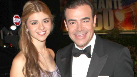 Toño Mauri y su hija Carla Mauri.