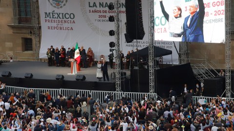 AMLO cumple tres años como presidente; asegura que Gobierno "está de pie" a pesar de la pandemia
