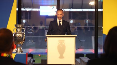 Aleksander Ceferin, presidente de la UEFA.