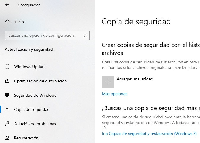 Copia de seguridad Windows 11