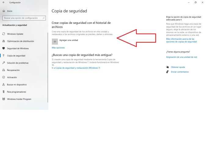 Copia de seguridad Windows 11