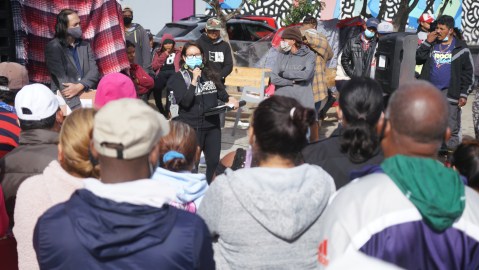 La abogada Dulce García dirige el programa de fianzas de la organización Ángeles de la Frontera.