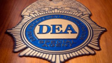 Un logo de la DEA, en imagen de archivo.
