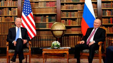 Joe Biden y Vladimir Putin sostienen reunión virtual.