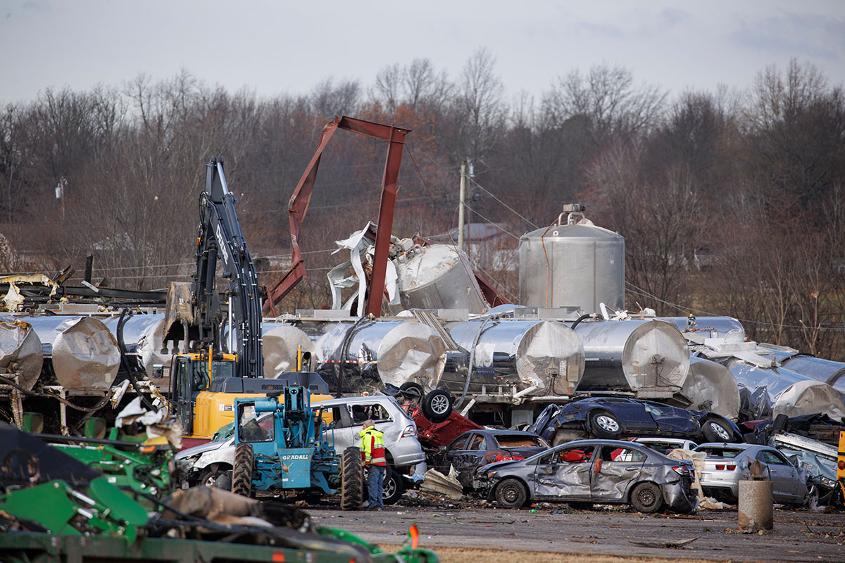 Kentucky candle factory spokesman says 8 killed in tornadoes American